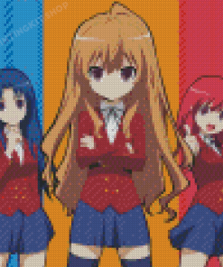 Toradora Anime Character diamond painting