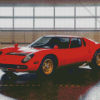 1971 Lamborghini Miura Diamond Painting