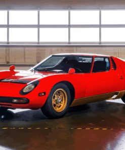 1971 Lamborghini Miura Diamond Painting