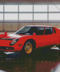 1971 Lamborghini Miura Diamond Painting