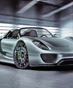 918 Porsche Spyder Diamond Painting