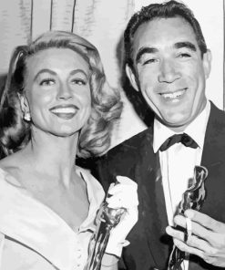 Anthony Quinn and Dorothy Malone Diamond Painting