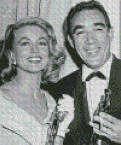 Anthony Quinn and Dorothy Malone Diamond Painting