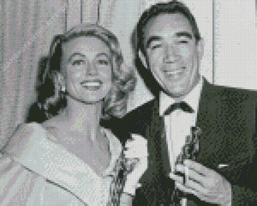 Anthony Quinn and Dorothy Malone Diamond Painting