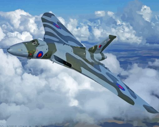 Avro Vulcan Diamond Painting