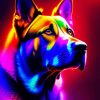 Colorful Dog Diamond Painting