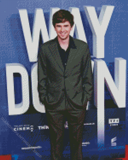 Freddie Highmore Diamond Painting