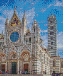 Italy Duomo di Siena Diamond Painting