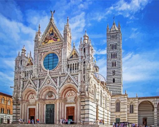 Italy Duomo di Siena Diamond Painting