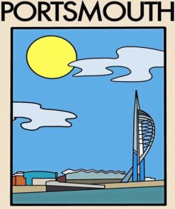 Portsmouth City Poster Diamond Painting