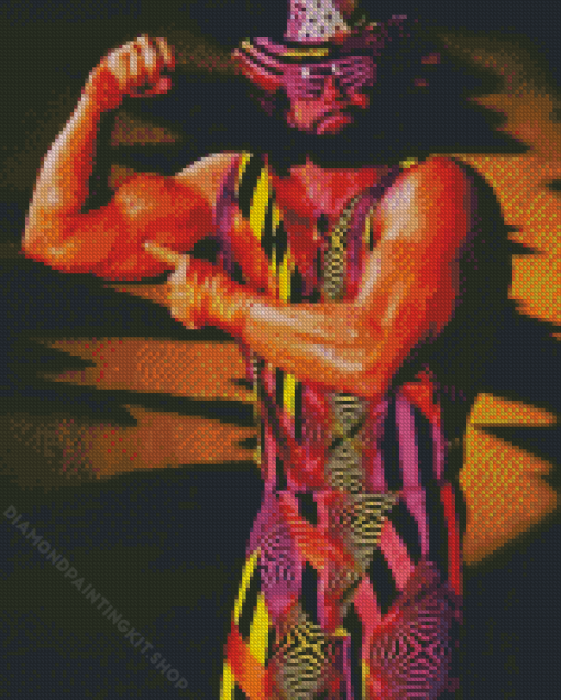 Randy Savage Diamond Painting