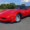 Red 1982 Corvette Diamond Painting