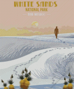 White Sands National Park Diamond Painting