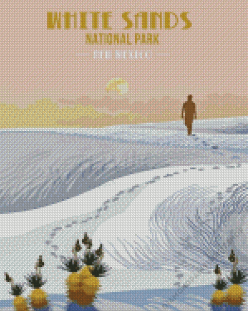 White Sands National Park Diamond Painting