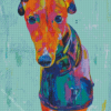 Colorful Greyhound Art Diamond Painting