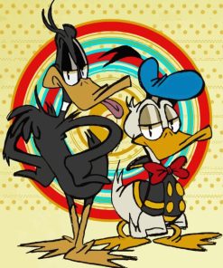 Donald and Daffy Duck Diamond Painting