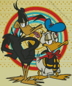 Donald and Daffy Duck Diamond Painting