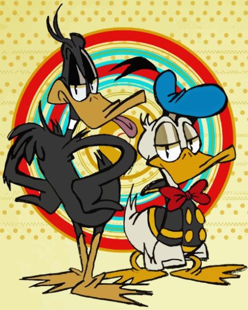 Donald and Daffy Duck Diamond Painting