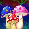 Mushrooms Family Diamond Painting