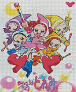 Ojamajo Doremi Poster Diamond Painting