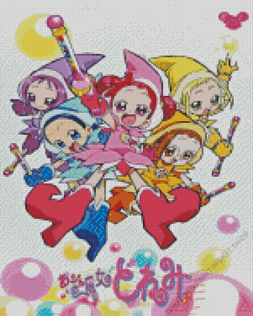 Ojamajo Doremi Poster Diamond Painting