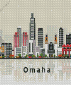 Omaha Poster Art Diamond Painting