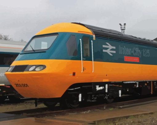 The Intercity 125 Train Diamond Painting