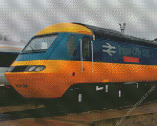 The Intercity 125 Train Diamond Painting