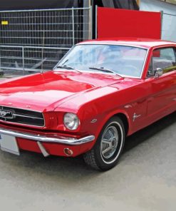 1965 Ford Mustang Diamond Painting