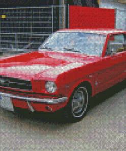 1965 Ford Mustang Diamond Painting