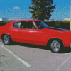 1971 Chevrolet Chevelle Red Diamond Painting