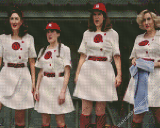 A League of Their Own Characters Diamond Painting