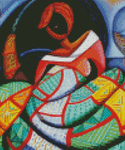 Abstract Quilter Diamond Painting