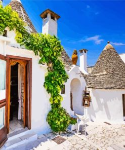 Alberobello Italy House Diamond Painting