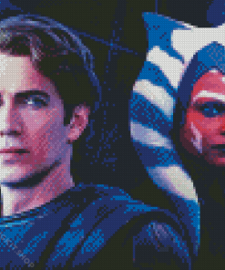 Anakin and Ahsoka Diamond Painting