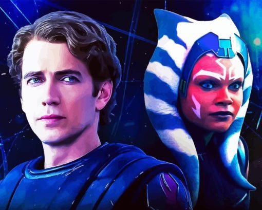 Anakin and Ahsoka Diamond Painting