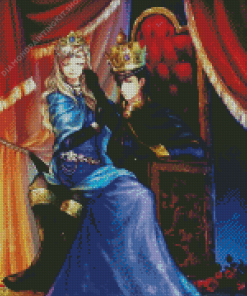 King And Queen Anime Diamond Painting