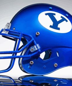 Byu Cougars Football Helmet Diamond Painting