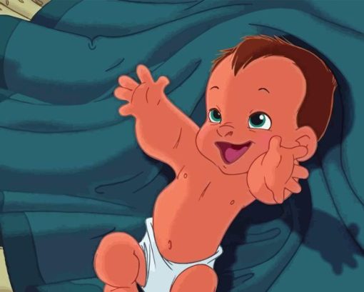 Baby Tarzan Diamond Painting