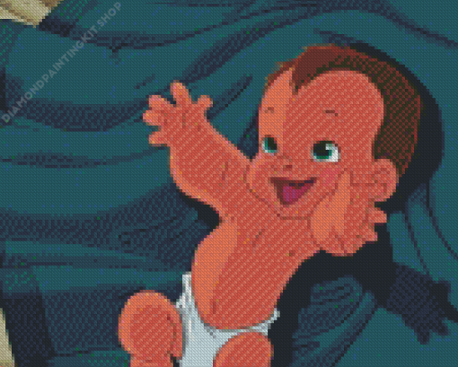 Baby Tarzan Diamond Painting