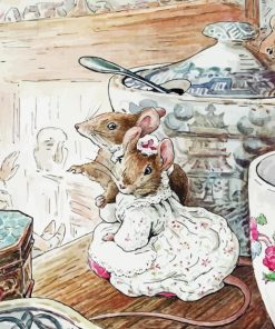 Beatrix Potter Art Diamond Painting