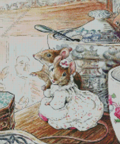 Beatrix Potter Art Diamond Painting