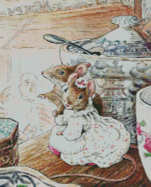 Beatrix Potter Art Diamond Painting