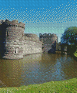 Beaumaris Castle Diamond Painting