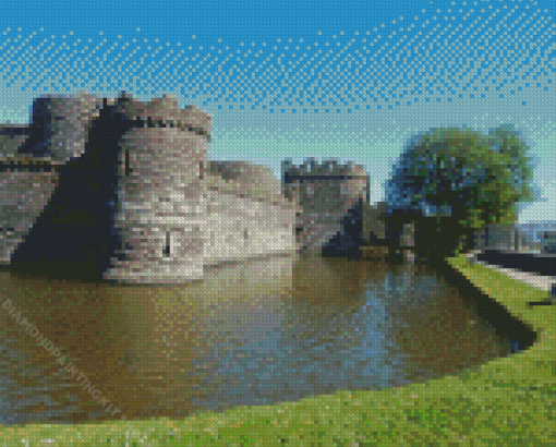 Beaumaris Castle Diamond Painting