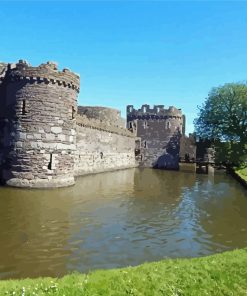 Beaumaris Castle Diamond Painting