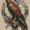 Beautiful Steampunk Sharp Eagle Diamond Painting