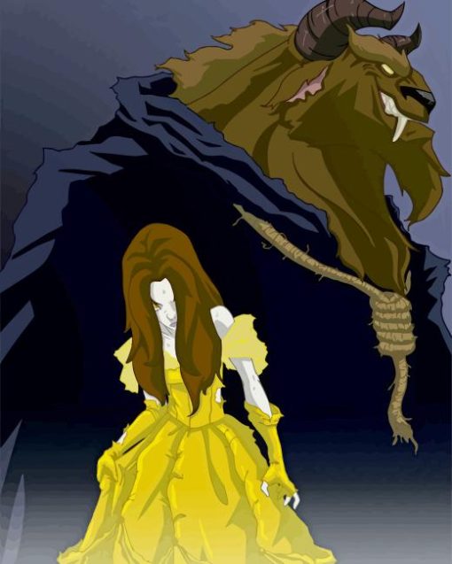 Beauty and the Beast Diamond Painting