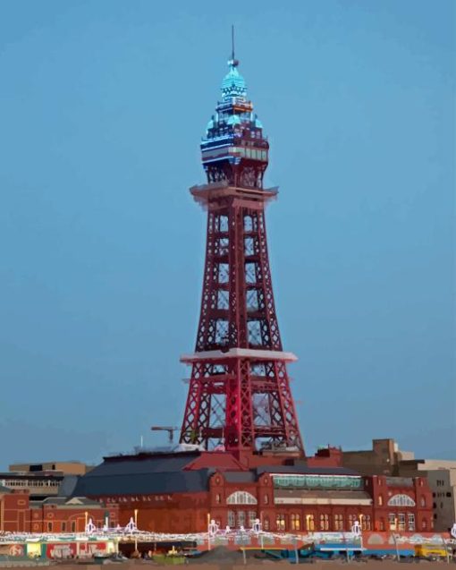 The Blackpool Tower Diamond Painting