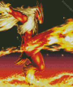 Blaziken Pokemon Diamond Painting